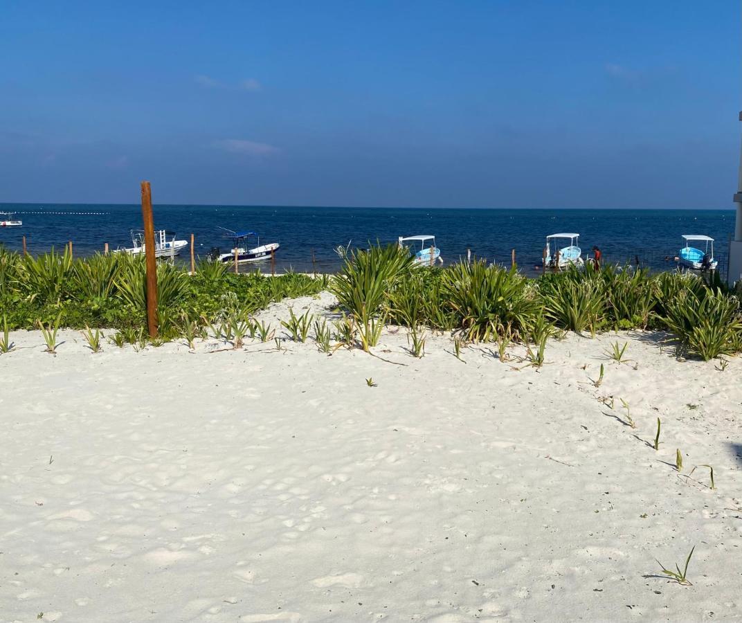 Casa Lucia Beachfront Puerto Morelos Exteriör bild